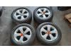 Set of wheels + tyres from a Jeep Compass (MP), 2016 1.6 D 16V Multijet II, SUV, Diesel, 1.598cc, 88kW (120pk), FWD, 55260384; EJJ, 2017-03 2018