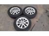 Wheel + winter tyre from a Volkswagen Touran (5T1) 2.0 TDI 150 2017