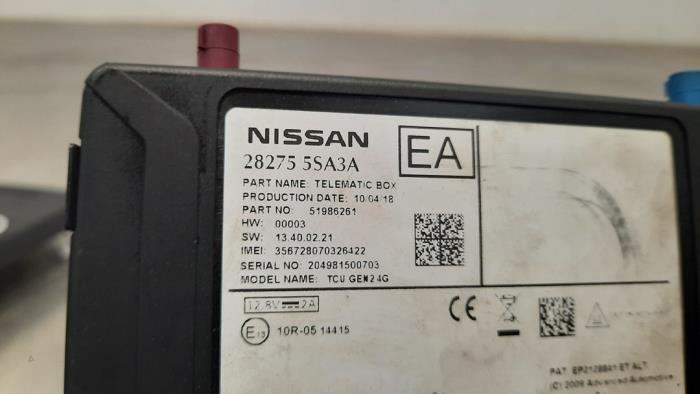 Communicatie module de un Nissan Leaf (ZE1) 40kWh 2020