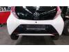 Rear bumper from a Toyota Aygo (B40), 2014 1.0 12V VVT-i, Hatchback, Petrol, 998cc, 51kW (69pk), FWD, 1KRFE, 2014-05 / 2018-06, KGB40 2017