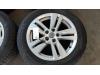 Set of wheels + tyres from a Opel Astra K Sports Tourer 1.5 CDTi 105 12V 2021