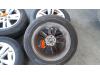 Set of wheels + tyres from a Opel Astra K Sports Tourer 1.5 CDTi 105 12V 2021