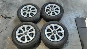 Used Set of wheels + tyres Citroen C3 (SX/SW) 1.5 Blue HDi 100 16V Price € 254,10 Inclusive VAT offered by Autohandel Didier