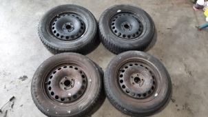 Used Set of wheels + tyres Volkswagen Polo VI (AW1) 1.0 TSI 12V Price € 254,10 Inclusive VAT offered by Autohandel Didier