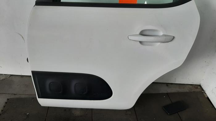 Porte arrière gauche d'un Citroën C3 (SX/SW) 1.5 Blue HDi 100 16V 2019