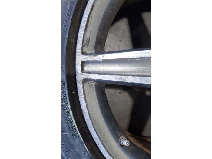 Felgen Set + Reifen van een Mercedes-Benz C (W205) C-250 2.2 CDI 16V BlueTEC, C-250d 2015