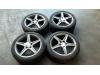 Set of wheels + tyres from a Mercedes C (W205), 2013 C-250 2.2 CDI 16V BlueTEC, C-250d, Saloon, 4-dr, Diesel, 2.143cc, 150kW (204pk), RWD, OM651921, 2014-02 / 2018-05, 205.008 2015