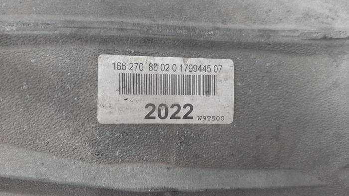 Boîte de vitesse d'un Mercedes-Benz GLE (W166) 300d 2.0 4-Matic 2019