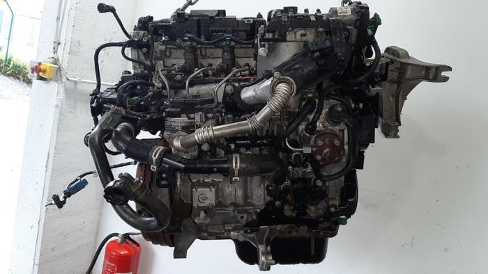 Motor from a Citroën C4 Grand Picasso (3A) 1.6 HDiF, Blue HDi 115 2015