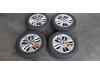 Set of wheels + tyres from a Skoda Octavia Combi (NXAC), 2019 2.0 TDI GreenTec 16V, Combi/o, 4-dr, Diesel, 1.968cc, 85kW (116pk), FWD, DSUD; DTRD; DTRB, 2019-11 2020