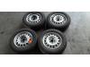 Set of wheels + tyres from a Opel Vivaro, 2019 2.0 Diesel 145, Delivery, Diesel, 1.997cc, 106kW (144pk), FWD, DW10FDDU; EHS; EHT, 2021-08 2022