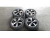 Set of wheels + tyres from a MG ZS EV Long Range 2022