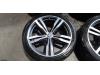 Set of wheels + tyres from a BMW 7 serie (G11/12) 740e,Le 2017