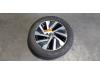 Wheel + tyre from a Volkswagen Golf VIII (CD1), 2019 1.4 TSI eHybrid 16V, Hatchback, Electric Petrol, 1 395cc, 150kW (204pk), FWD, DGEA, 2020-07 2022