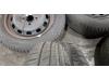 Set of wheels + tyres from a Ford Fiesta 7 1.5 TDCi 85 2018
