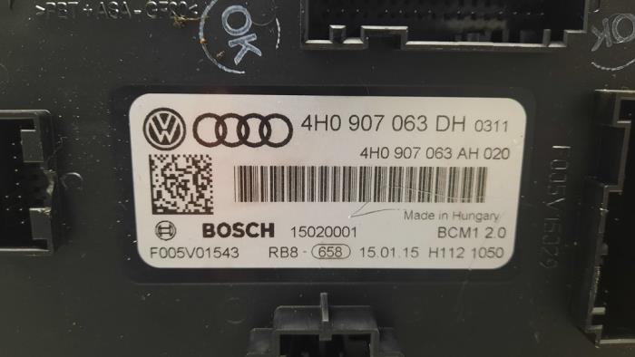 Steuergerät Body Control van een Audi A6 Avant (C7) 3.0 TDI V6 24V biturbo Quattro 2015