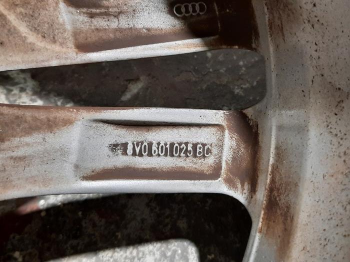 Set of wheels + tyres - Alloy - Autohandel Didier