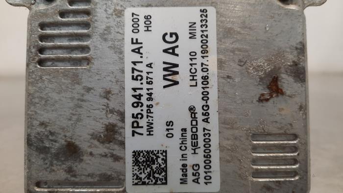 Unité De Commande (Centralina) De Phare LED D'origine VW Pour Tiguan AD 2019 - Réf. 7P5941571AF - Occasion Fonctionnelle