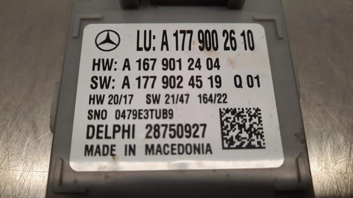 Steuergerät Beleuchtung van een Mercedes-Benz EQA (N243) 250+ 71 kWh 2022