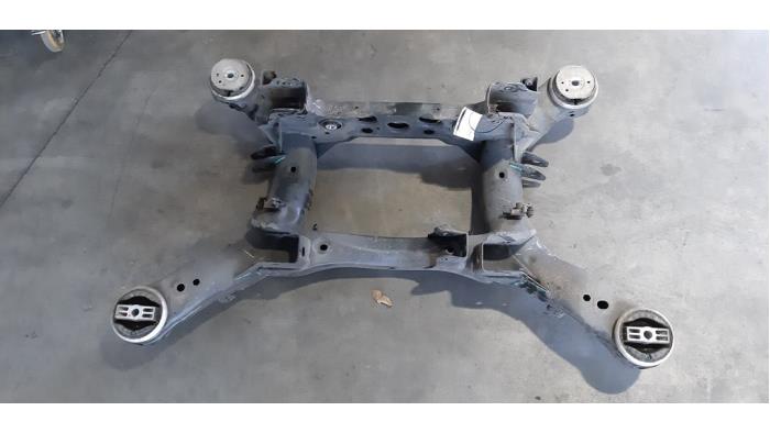 Subframe from a Mercedes-Benz GLE (V167) 400d 2.9 4-Matic 2021