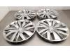 Wheel cover set from a Peugeot 208 II (UB/UH/UP), 2019 1.5 BlueHDi 100, Hatchback, 4-dr, Diesel, 1.499cc, 75kW (102pk), FWD, DV5RD; YHY; DV5RCF; YHT, 2019-06 2021