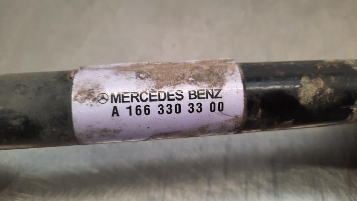 Arbre de transmission avant gauche d'un Mercedes-Benz GLE Coupe (C292) 350d 3.0 V6 24V BlueTEC 4-Matic 2015