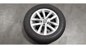 Used Wheel + winter tyre Volkswagen Touran (5T1) 1.6 TDI SCR BlueMotion Technology Price € 127,05 Inclusive VAT offered by Autohandel Didier