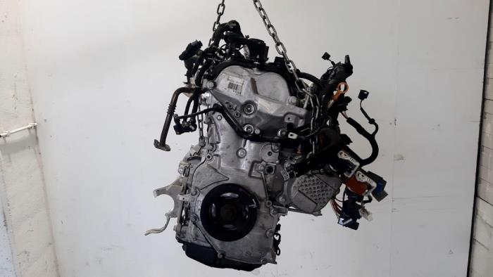 Motor van een Renault Clio V (RJAB) 1.6 E-Tech 140 16V 2021