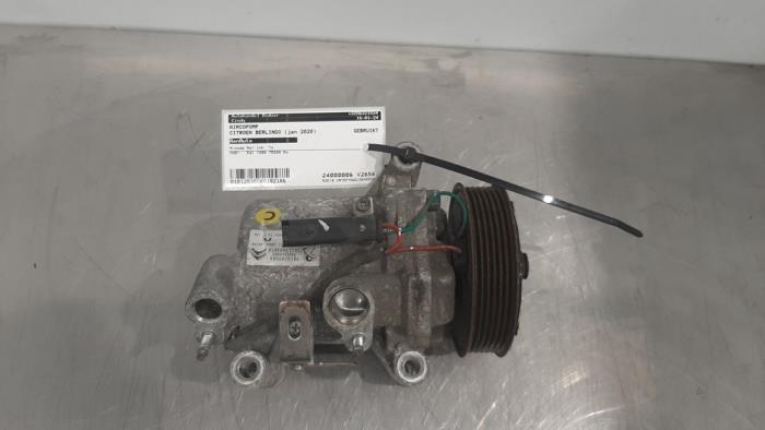 Air conditioning pump from a Citroën Berlingo 1.5 BlueHDi 75 2020