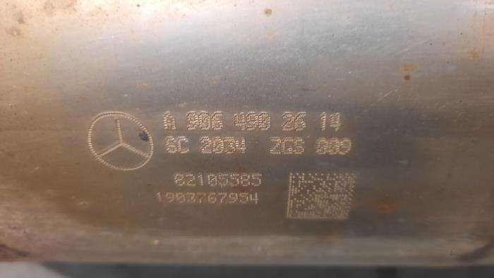 Catalyseur d'un Mercedes-Benz Sprinter 3,5t (907.6/910.6) 319 CDI 3.0 V6 24V RWD 2019