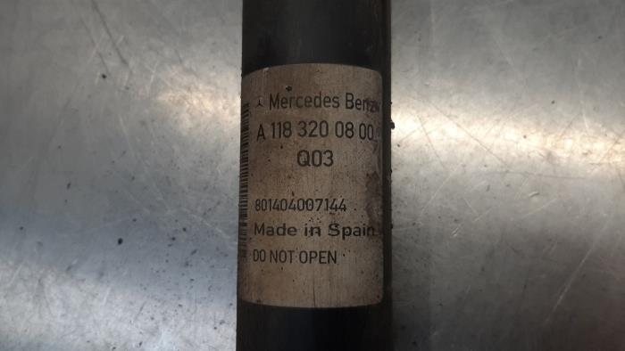 Rear shock absorber, left from a Mercedes-Benz CLA (118.3) 2.0 CLA-220d 2019