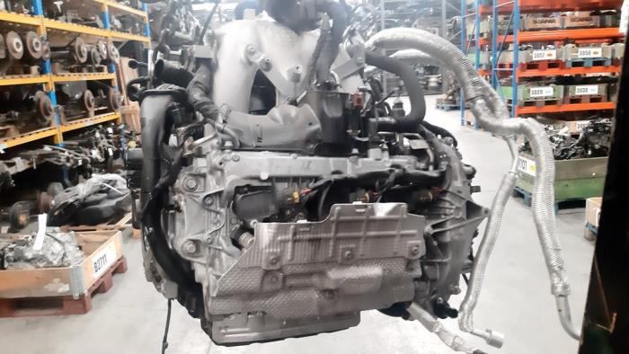 Motor van een Porsche 718 Cayman (982) 4.0 GT4 2021