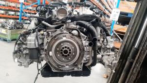 Motor van een Porsche 718 Cayman (982) 4.0 GT4 2021