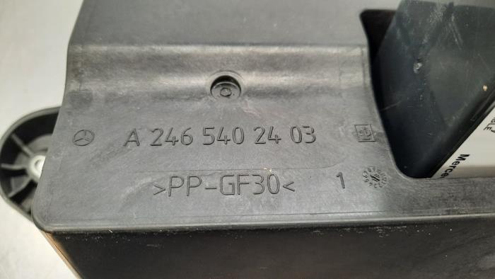 Battery from a Mercedes-Benz CLA Shooting Brake (117.9) 2.2 CLA-200 CDI 16V 2018