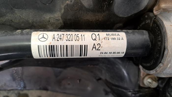 Faux châssis d'un Mercedes-Benz A (177.0) 1.3 A-180 Turbo 16V 2019