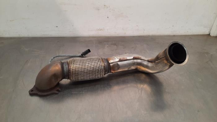 Exhaust front section from a Mercedes-Benz GLE Coupe (C292) 350d 3.0 V6 24V BlueTEC 4-Matic 2015