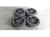 Set of wheels + tyres from a Mercedes C (W205), 2013 C-200 1.5 EQ Boost, Saloon, 4-dr, Electric Petrol, 1.497cc, 135kW (184pk), RWD, M264915, 2018-04 / 2021-06, 205.077 2019