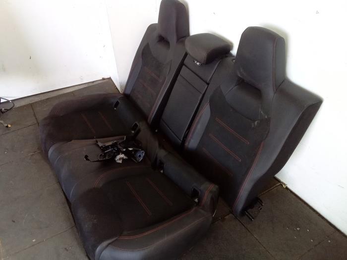 Rear bench seat from a Mercedes-Benz CLA (118.3) 2.0 CLA-180d 2021