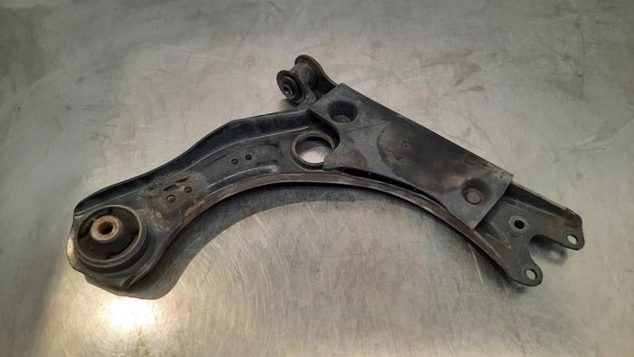 Front wishbone, left from a Volkswagen Polo VI (AW1) 1.6 TDI 16V 80 2019