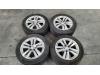 Set of wheels + tyres from a Peugeot 308 SW (L4/L9/LC/LJ/LR), 2014 / 2021 1.5 BlueHDi 130, Combi/o, 4-dr, Diesel, 1.499cc, 96kW (131pk), FWD, DV5RC; YHZ, 2017-06 / 2021-06, LCYHZ 2021