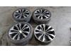 Set of wheels + tyres from a Volkswagen Tiguan (AD1), 2016 2.0 TDI 16V BlueMotion Techn.SCR 4Motion, SUV, Diesel, 1.968cc, 110kW (150pk), 4x4, DFGA; DBGC; DTSB; DTSA, 2016-01 / 2020-07 2019