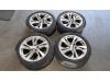 Set of wheels + tyres from a Opel Astra K, 2015 / 2022 1.6 CDTI 136 16V, Hatchback, 4-dr, Diesel, 1.598cc, 100kW (136pk), FWD, B16DTH, 2015-06 / 2022-12, BD6EG; BE6EG; BF6EG 2019