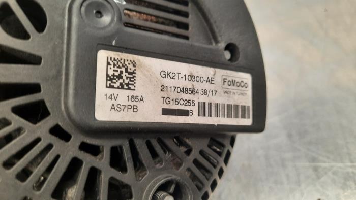 Dynamo från en Ford Transit Custom 2.0 TDCi 16V Eco Blue 105 2018