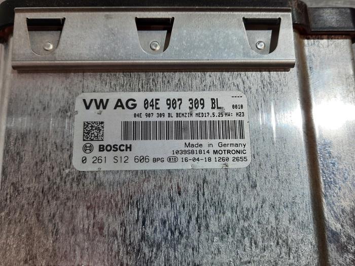 Engine management computer from a Volkswagen Golf VII (AUA) 1.2 TSI 16V 2016
