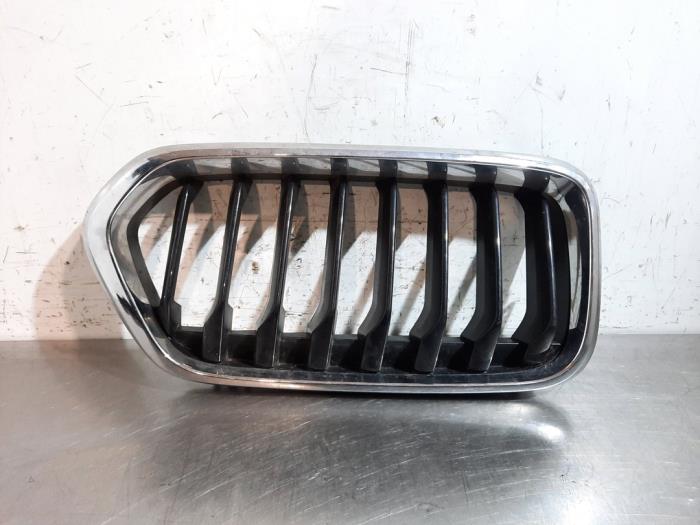 Używane Grill BMW X2 (F39) xDrive 18d 2.0 16V Cena € 30,25 Z VAT oferowane przez Autohandel Didier