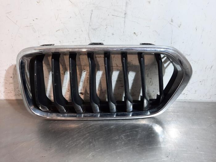 Używane Grill BMW X2 (F39) xDrive 18d 2.0 16V Cena € 30,25 Z VAT oferowane przez Autohandel Didier