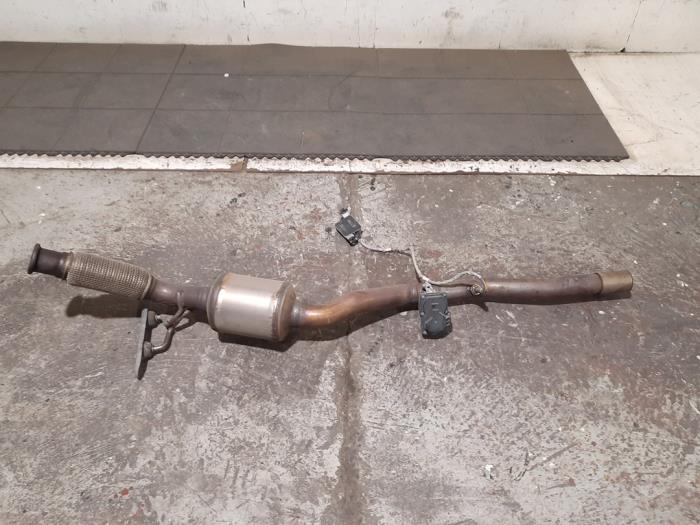Used Front pipe + catalyst Seat Leon (5FB) 2.0 TDI Ecomotive 16V Price € 163,35 Inclusive VAT offered by Autohandel Didier