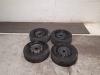 Set of wheels + tyres from a Renault Trafic (1FL/2FL/3FL/4FL), 2014 2.0 dCi 16V 145, Delivery, Diesel, 1.995cc, 107kW (145pk), FWD, M9R710; M9RV7, 2019-06 2021