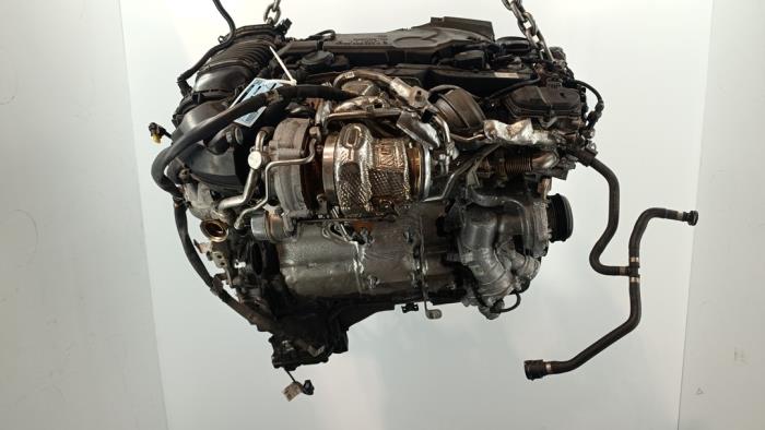Motor van een Mercedes-Benz G (463) G 400 d 2.9 24V 2023