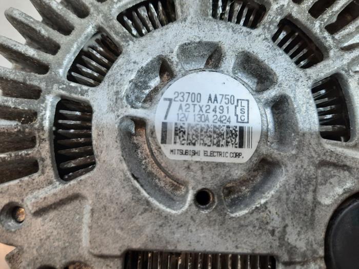 Dynamo from a Toyota GT 86 (ZN) 2.0 16V 2012